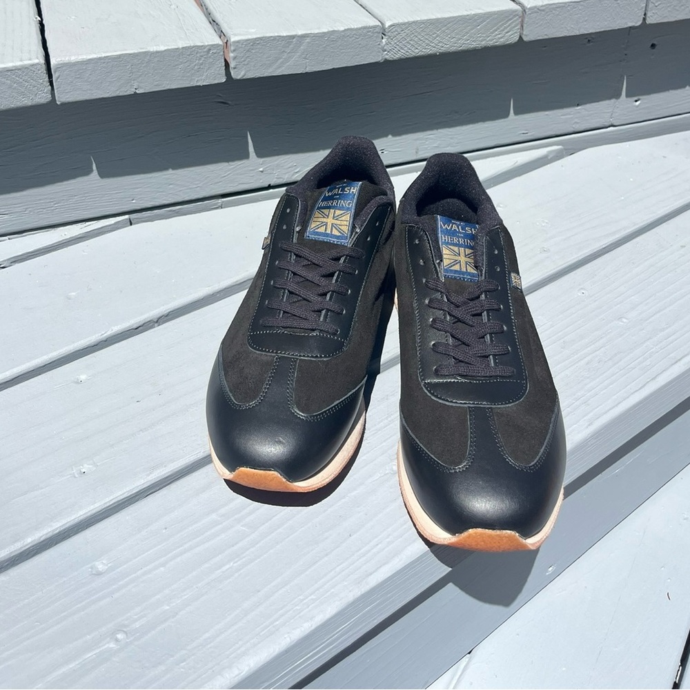 Ring Fierce Trainer Black Sneakers Size 11F